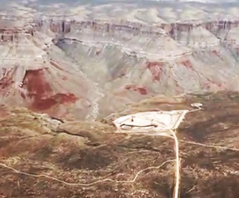 Uranium mine at the grand canyon
