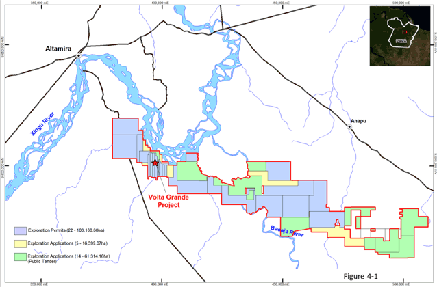 2012 volta grande project map