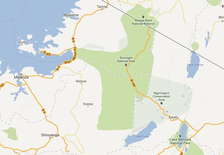 Ngorongoro District Tanzania