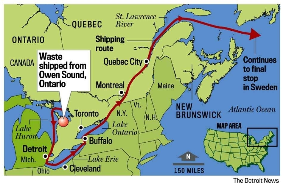 Great Lakes saved from nuke waste shipments!