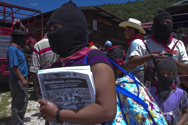 The Zapatistas’ first school opens for session