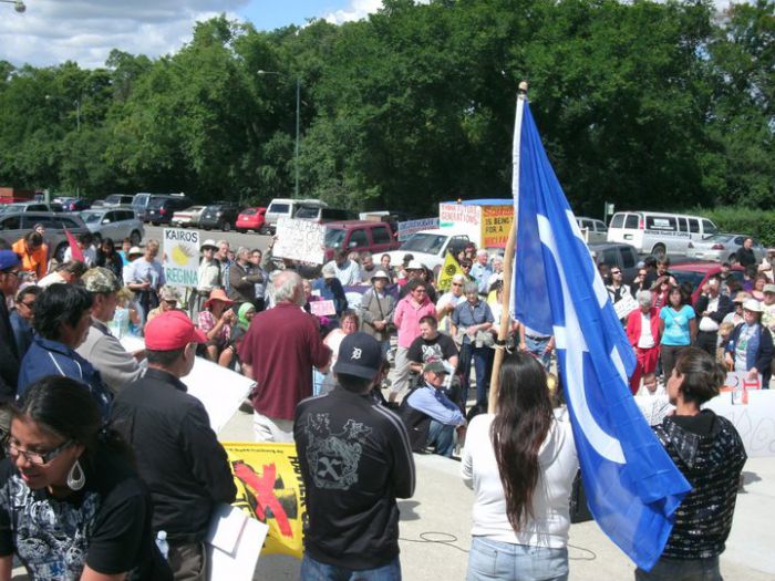 Rally against Nuclear Waste Dump