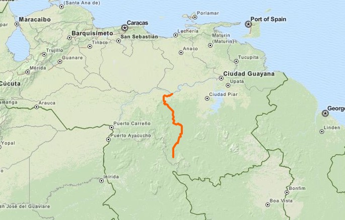 Caura river