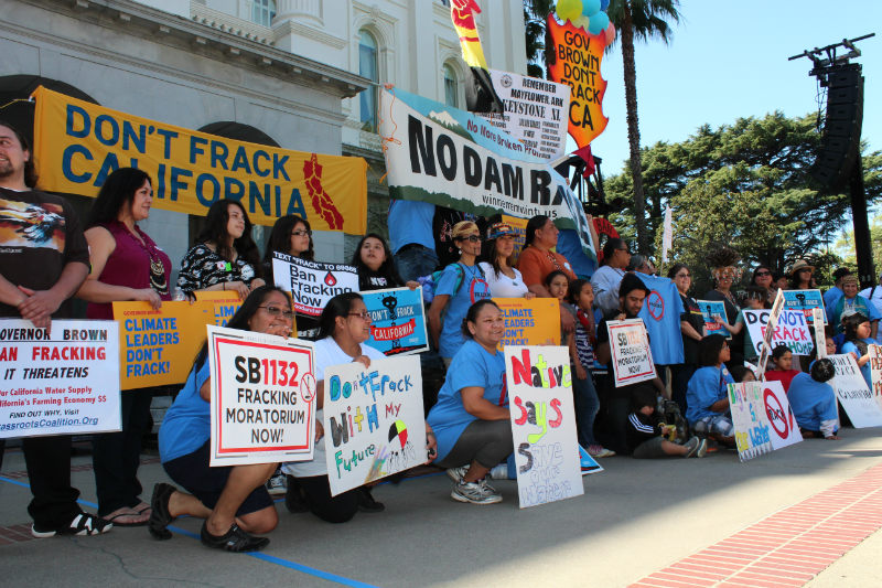 Tribal leaders at capitol
