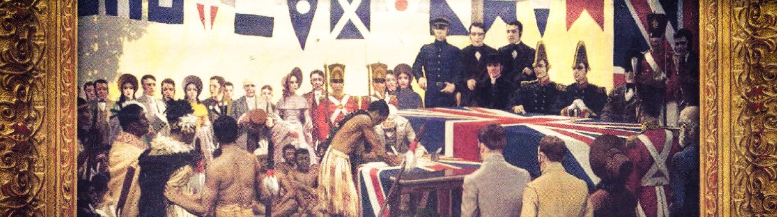 Treaty of Waitangi signing