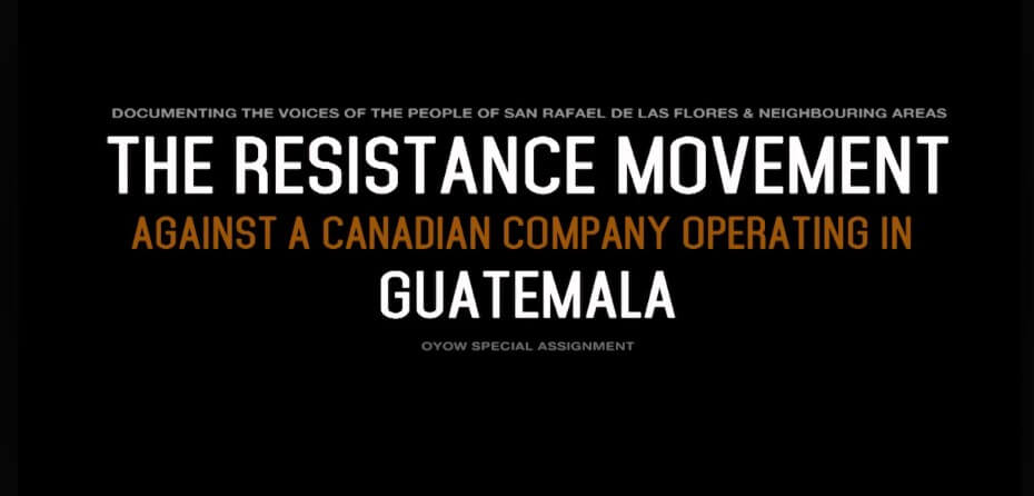 Voices Of The Resistance Movement In Guatemala