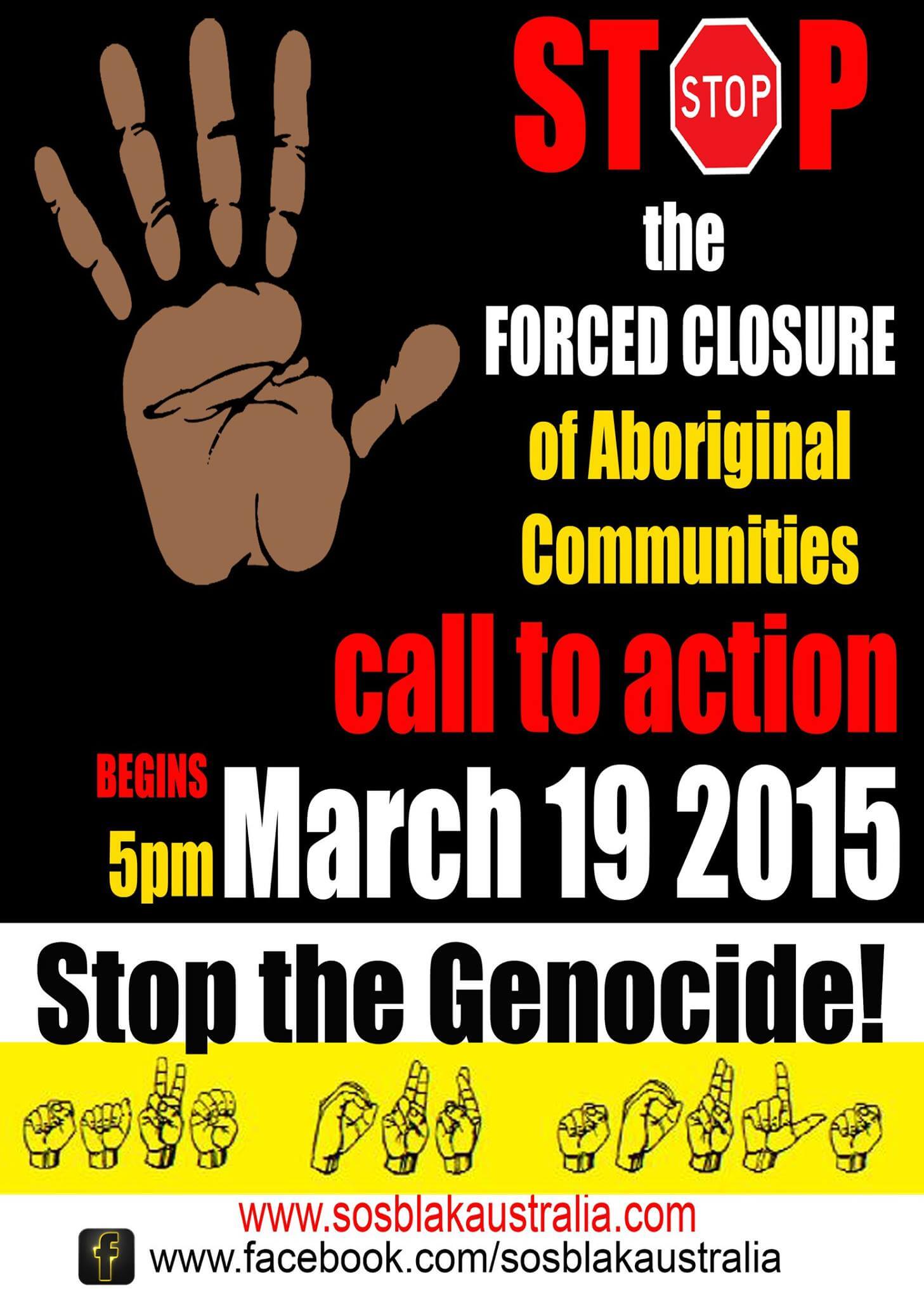 Aboriginal Australian communities announce a global call to action