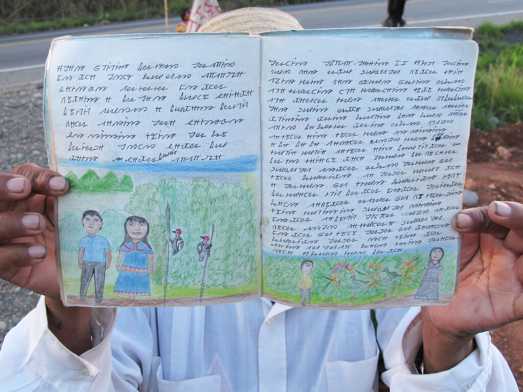 The Ngabere language is a great source of cultural pride (Photo: Richard Arghiris)