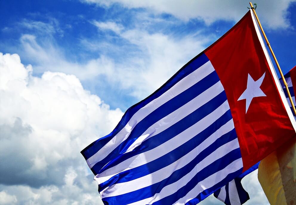 West papua flag