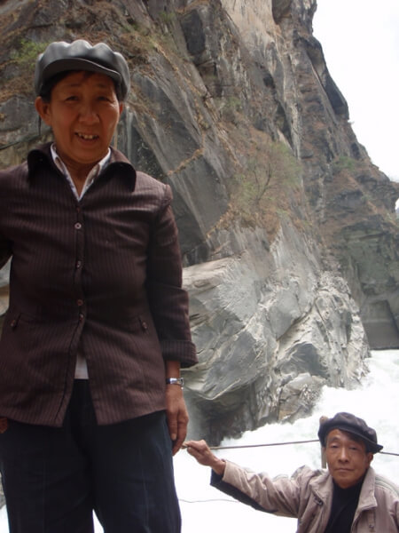 Naxi farmers and guides. (Photo: Joani Carpenter)
