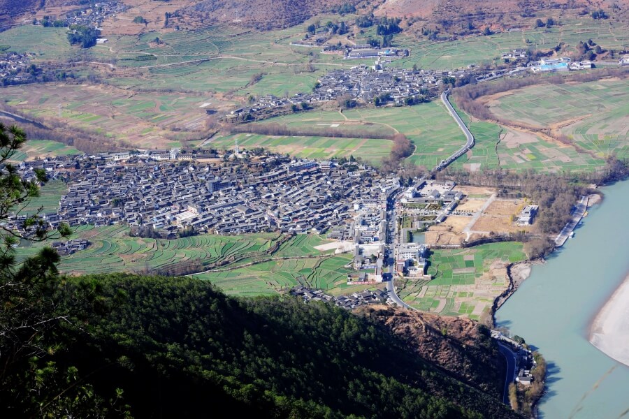 The old town of Shi Gu. (Photo: Heng Duan Shan Society)