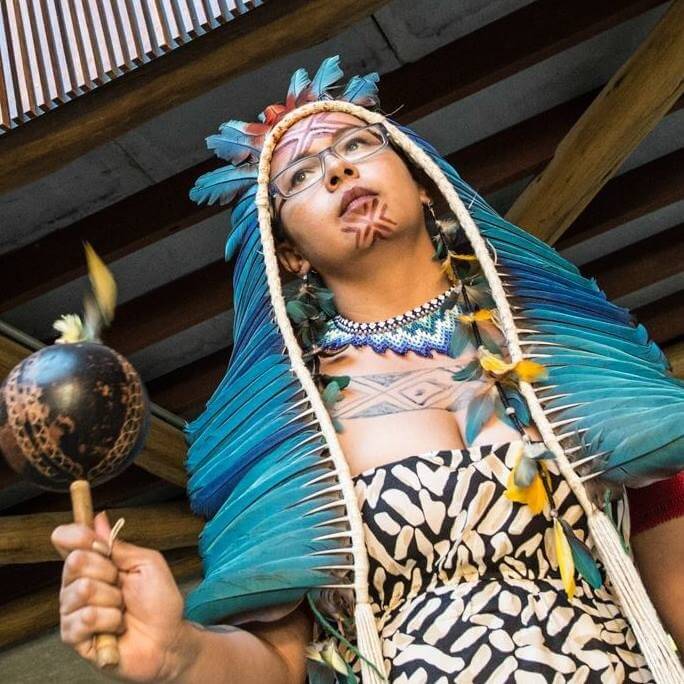 Indigenous Brazilian Broadcasts Urgent Plea for Help
