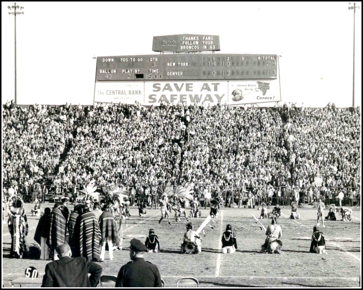 Koshare Indian Dancers, Halftime Show, 1962