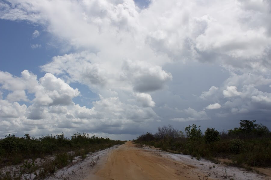 The road into St. Cuthbert's Mission  (Photo: Neil Anthony Giardino)