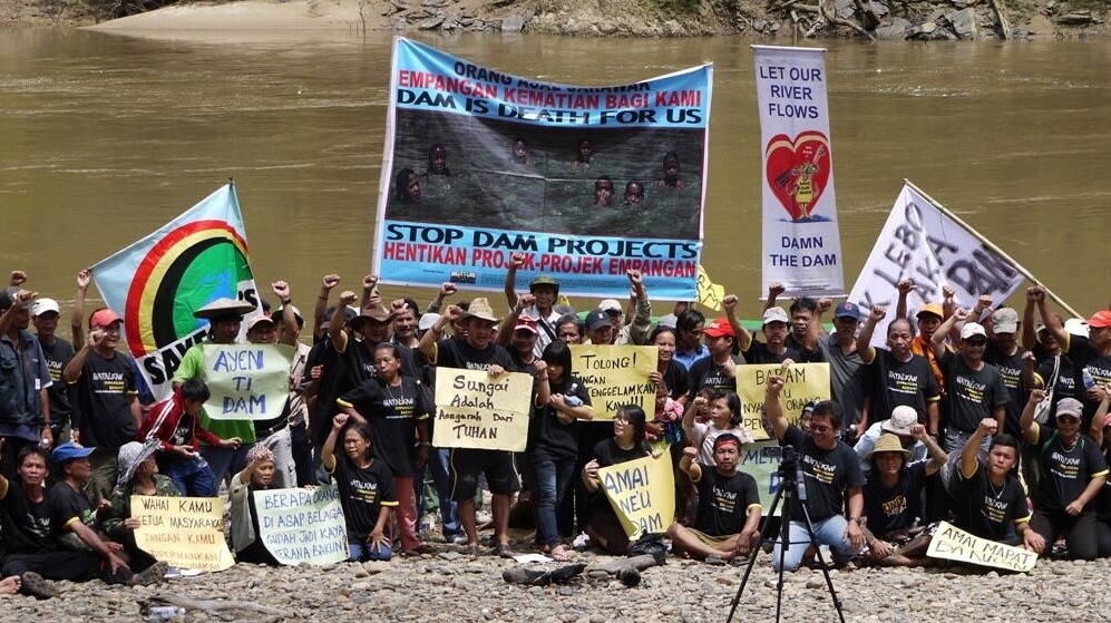 Baram Dam blockade. SAVE Rivers