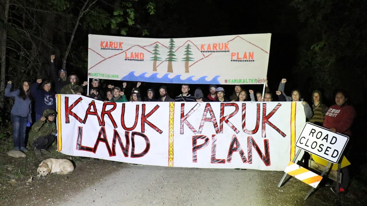 Karuk blockade