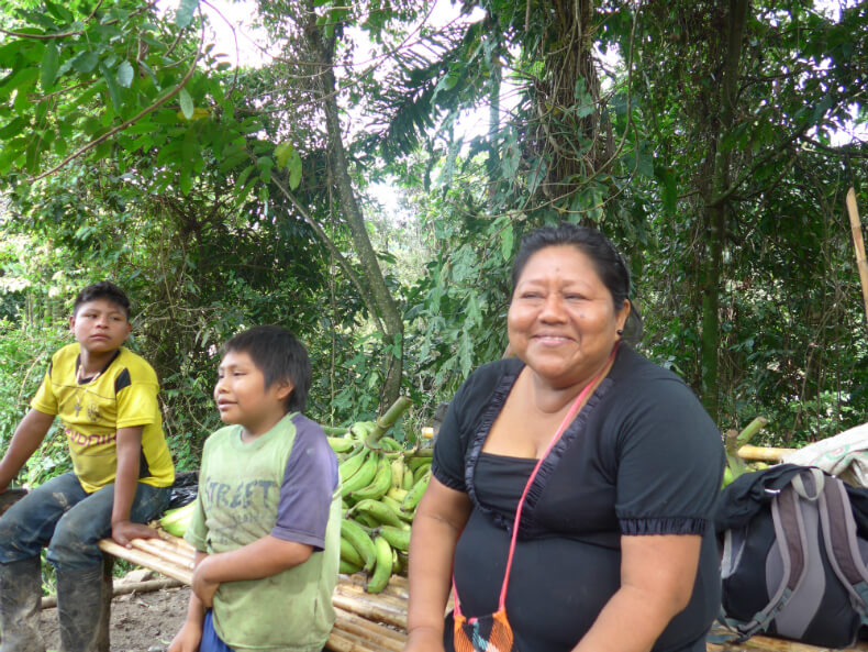 Luz Piedad says, "Without territory we don't have life…. the territory is our life." Photo: Charlie Satow