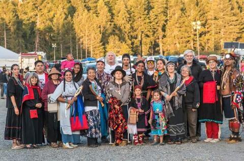  Portland's Native American Youth and Family Center made its debut at the 2016 Paddle to Nisqually. Photo by Zach Krahmer 