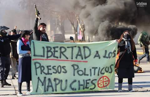 Freedom to all mapuche political prisoners