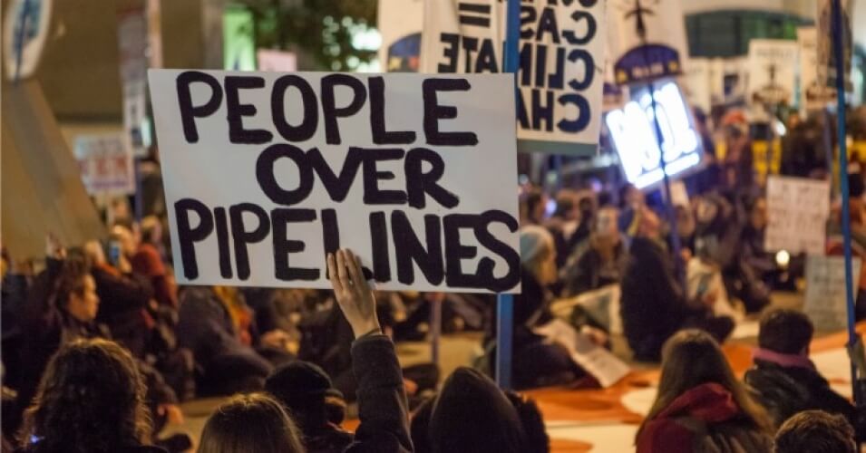 Keystone XL Opponents Promise Trump a Mass Mobilization “On a Scale Never Seen”