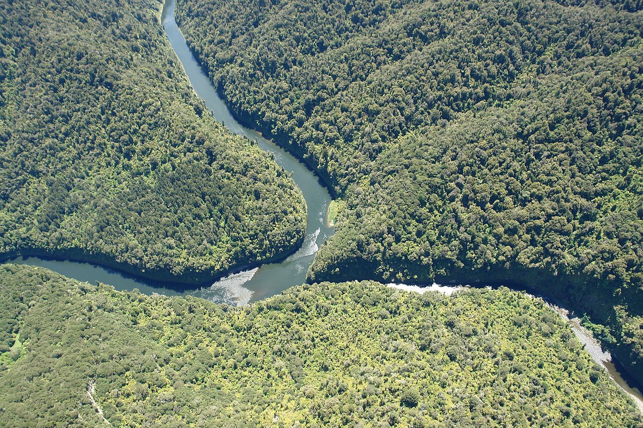 Maunganui a te ao Confluence with Whanganui River