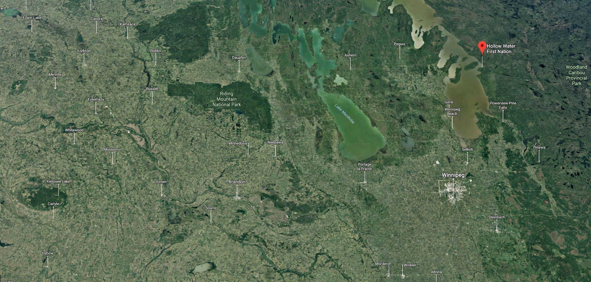 Sacred Camp Established on Hollow Water Traditional Territory