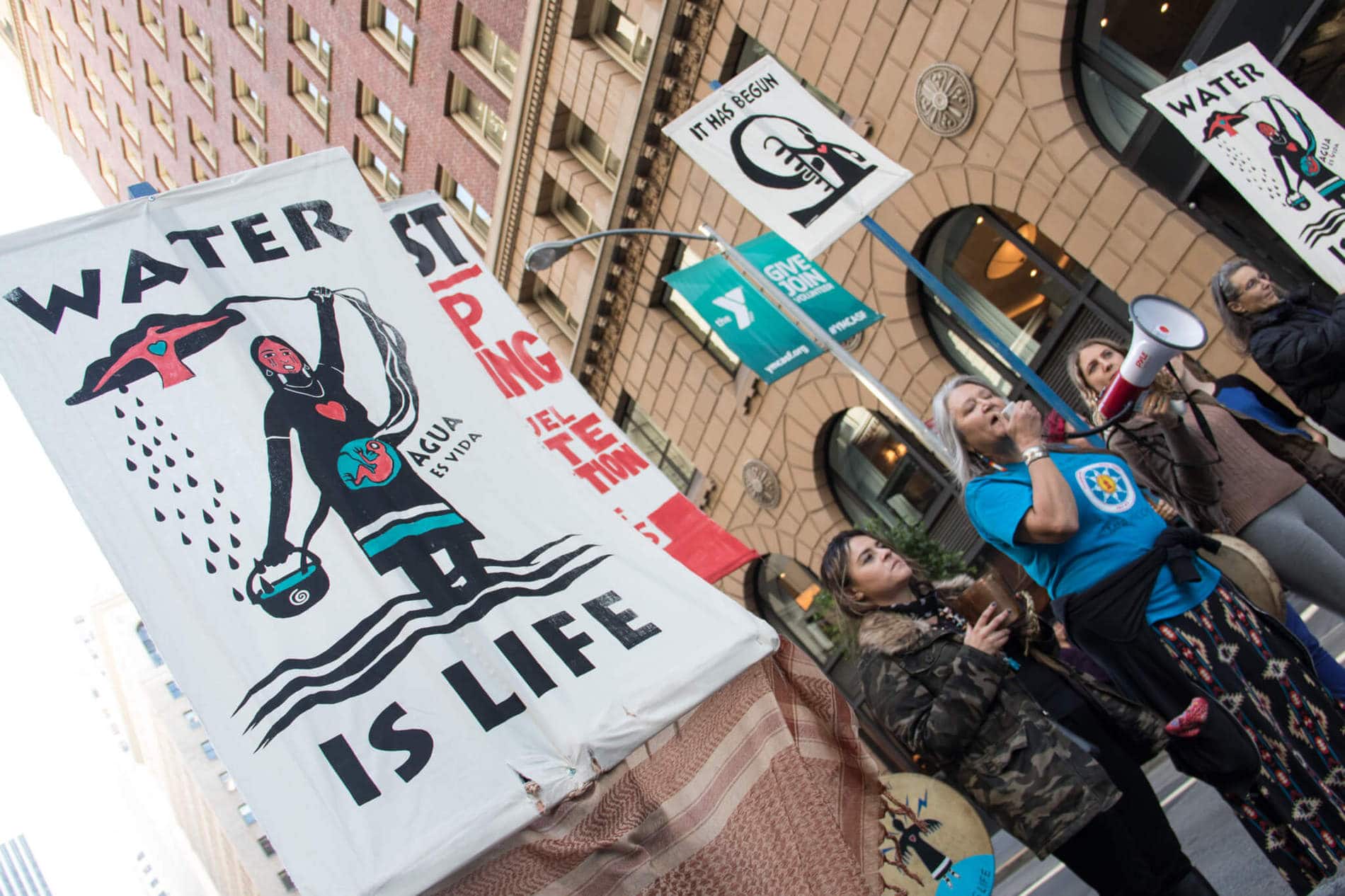 A coalition is suing South Dakota for its new law against pipeline protests