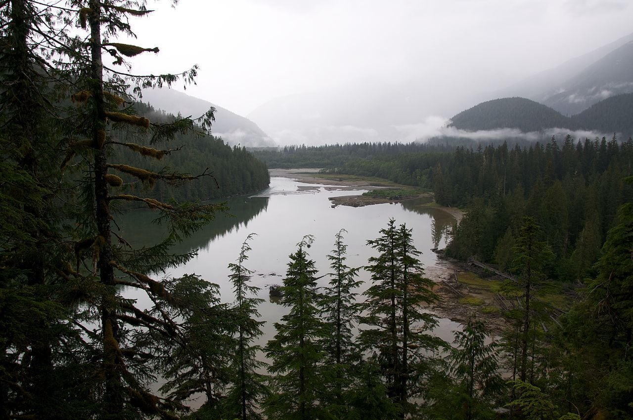Kitlope Lake in the Kitlope Heritage Conservancy.