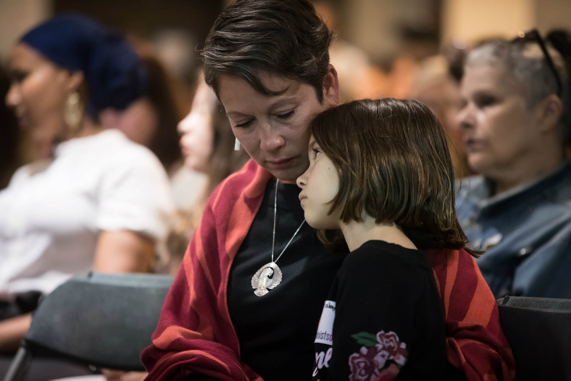 Melanie Mark, B.C.‘s first female First Nations MLA, and her daughter Makayla