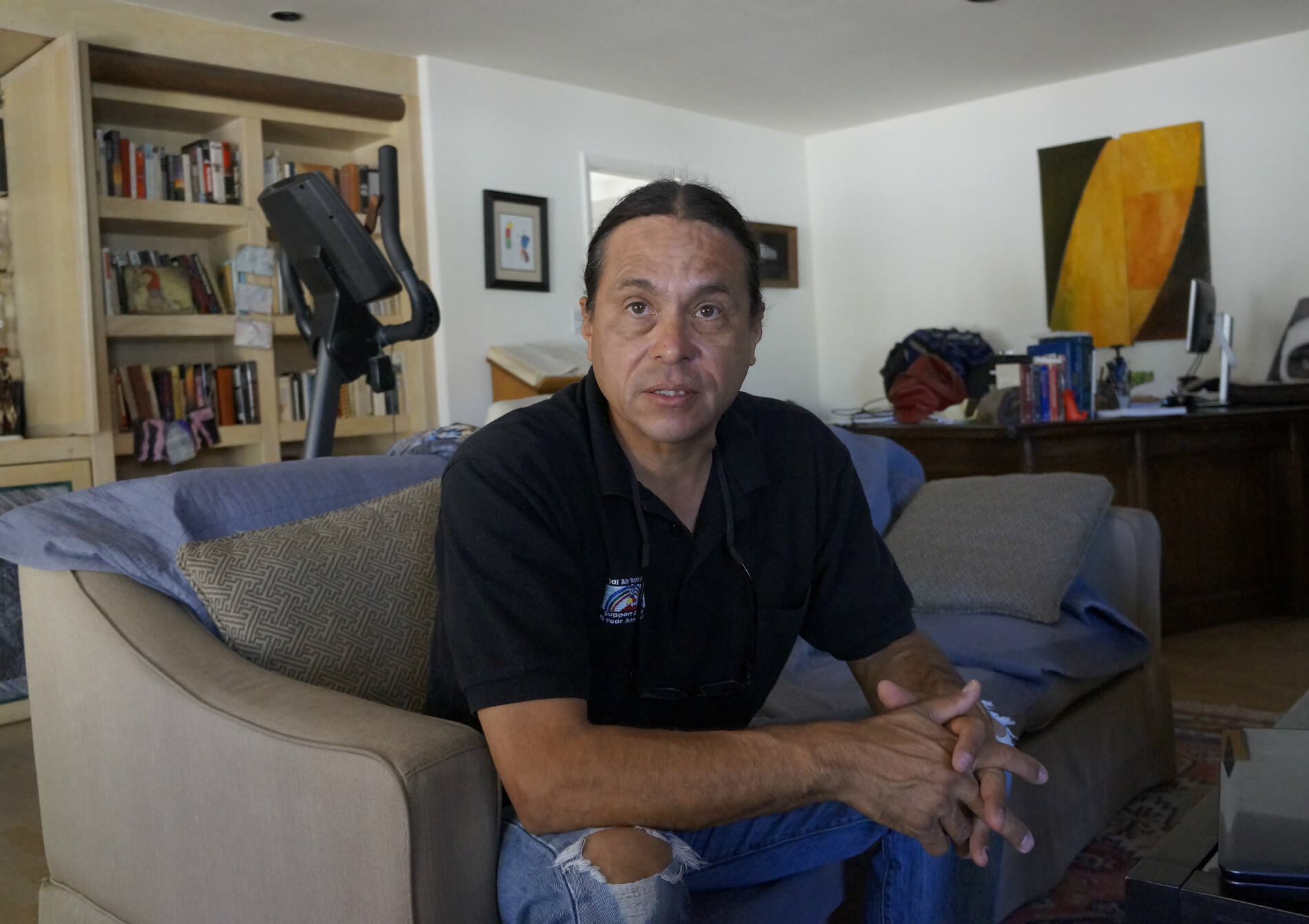 Ian Zabarte, principal man of the Western Shoshone Nation