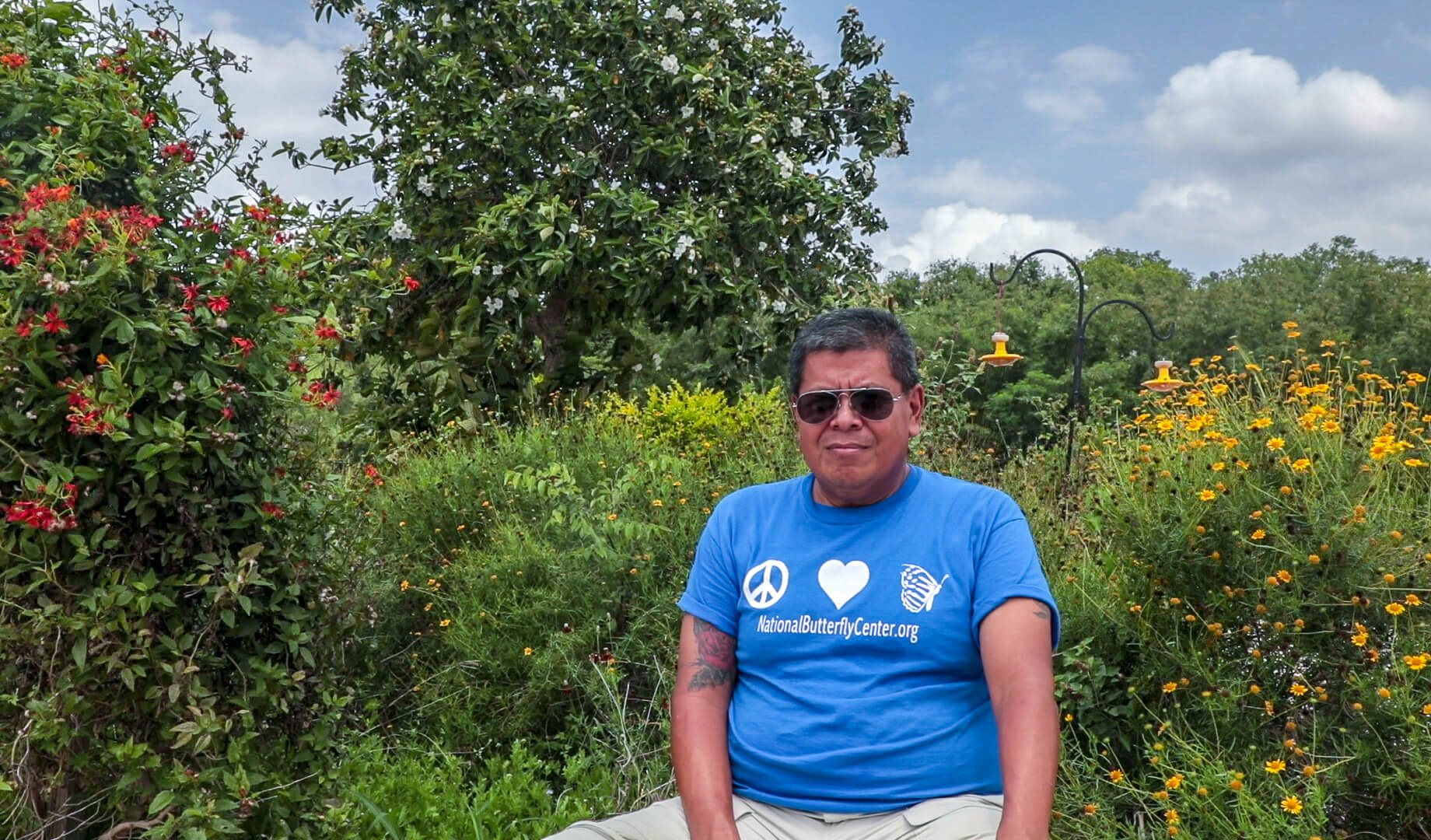 Max Muñoz, director of operations at the National Butterfly Center.