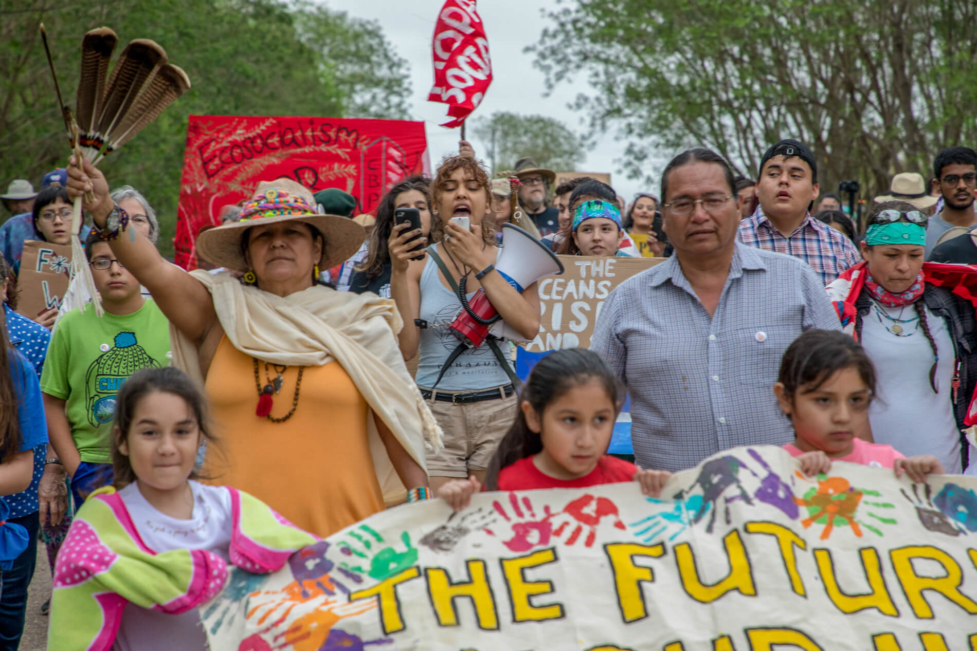Climate March against the Border Wall 
