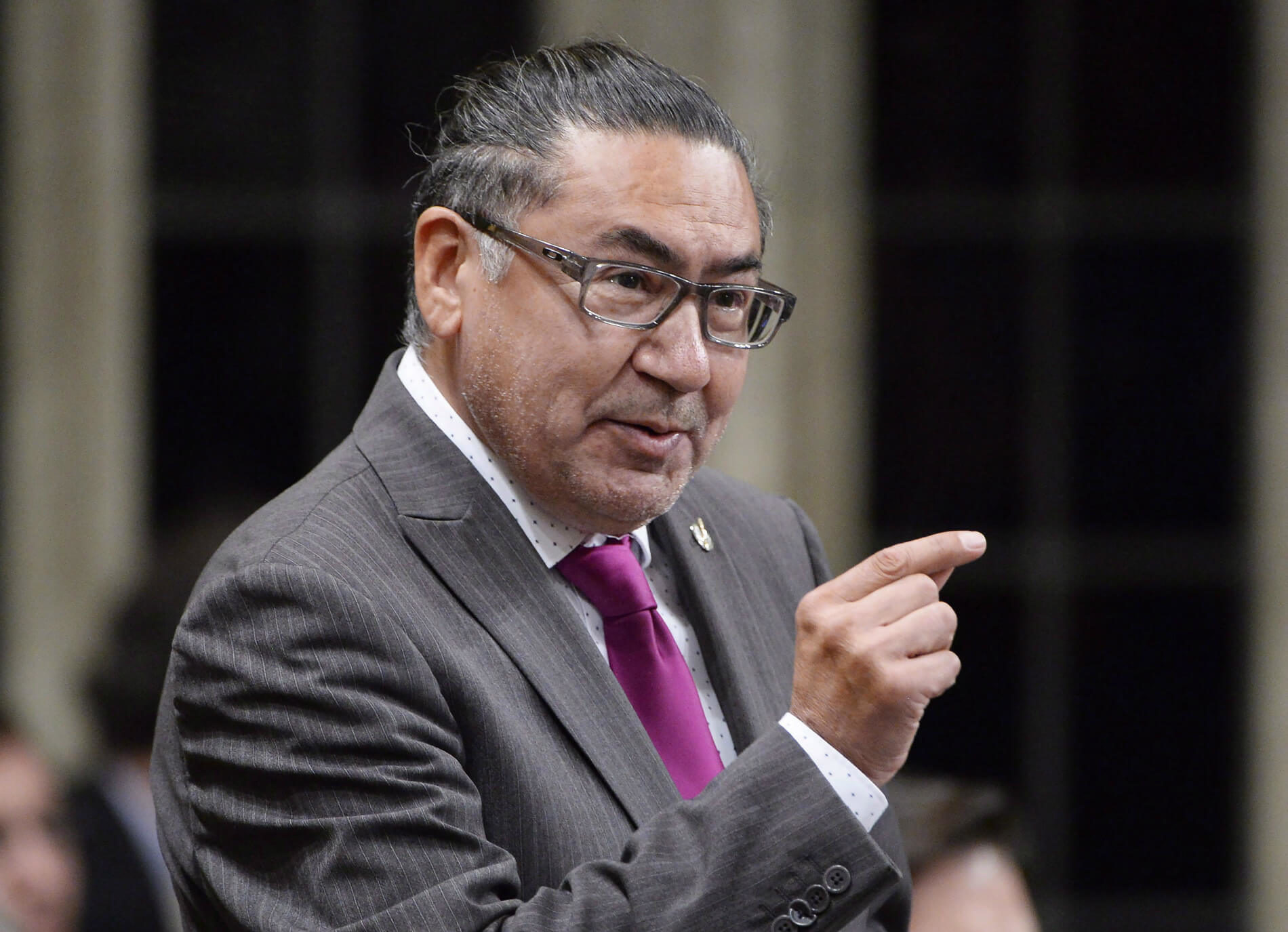 NDP MP Romeo Saganash