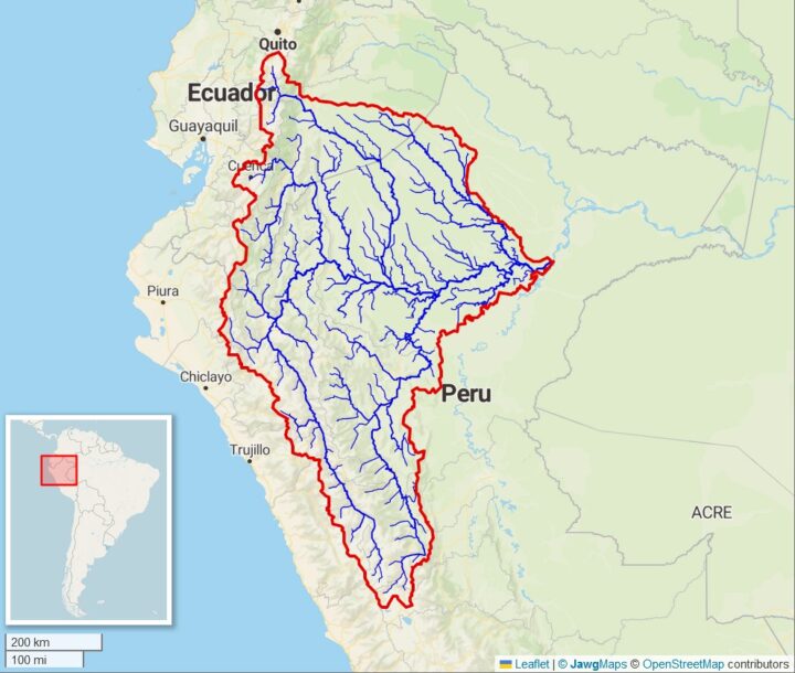 Marañón river watershed