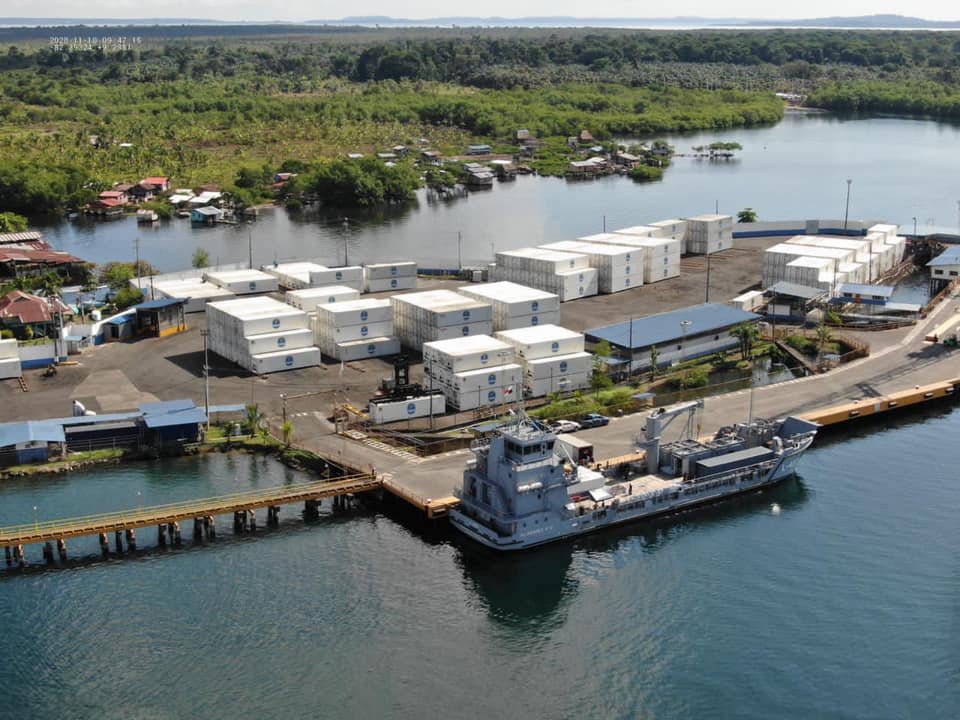 Chiquita dock in almirante