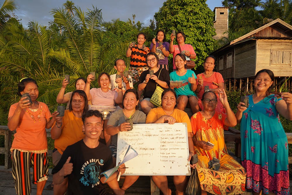 Women farming group