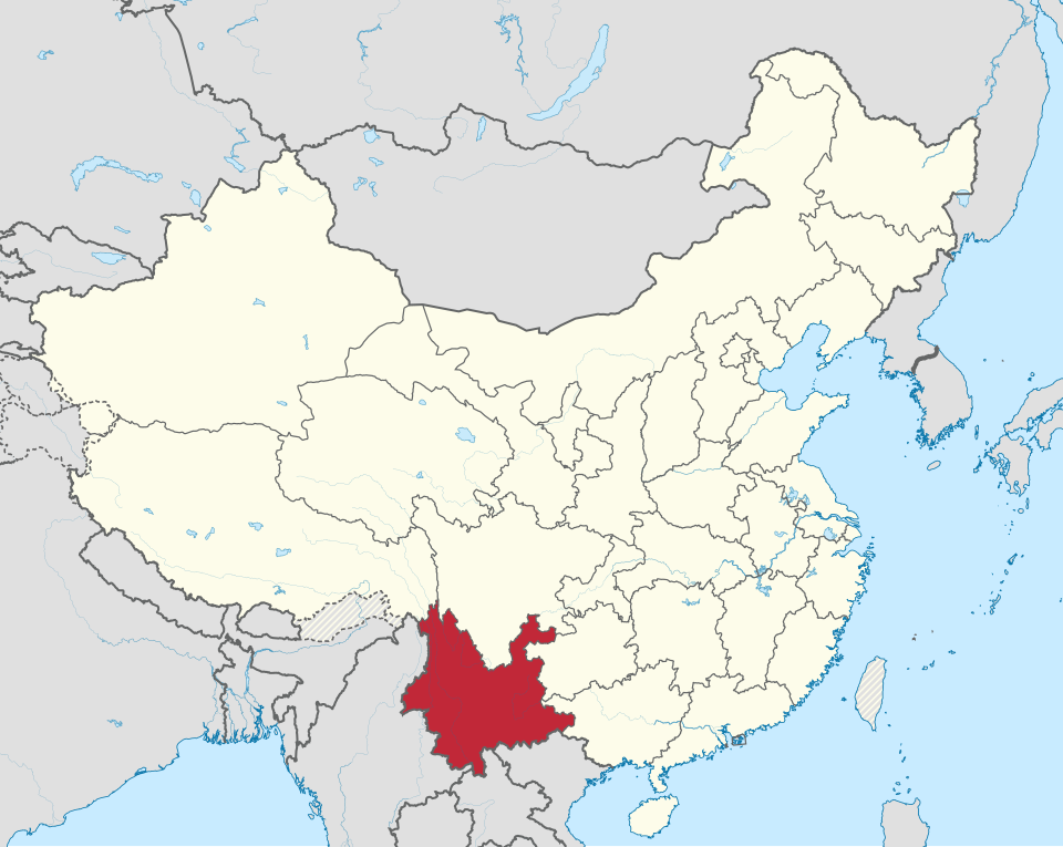 Yunnan in china (+all claims hatched).svg