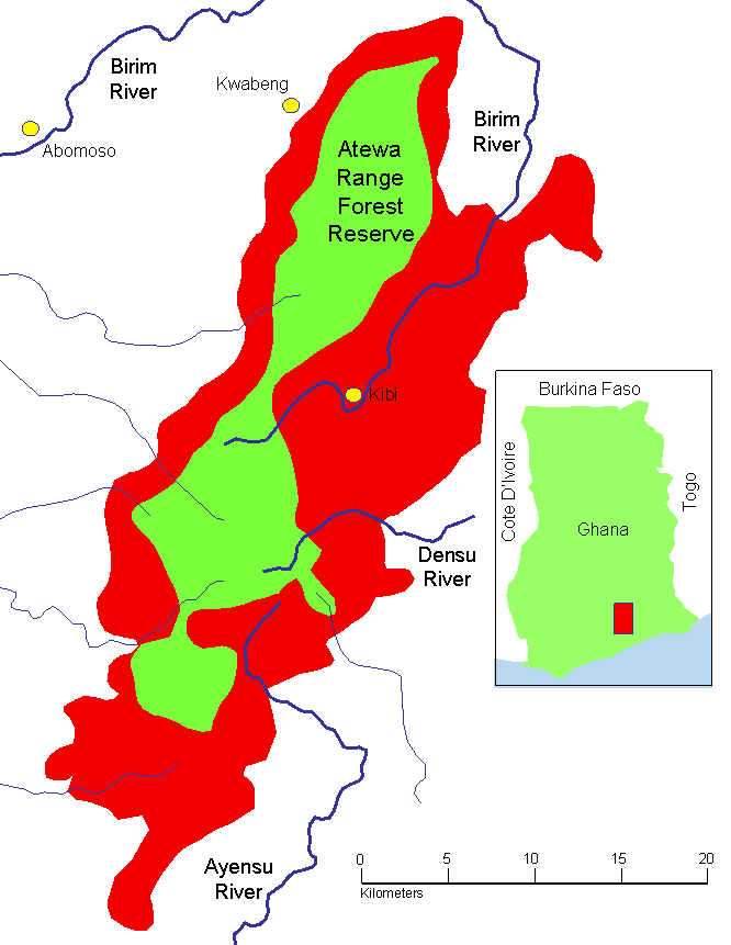Atewa range