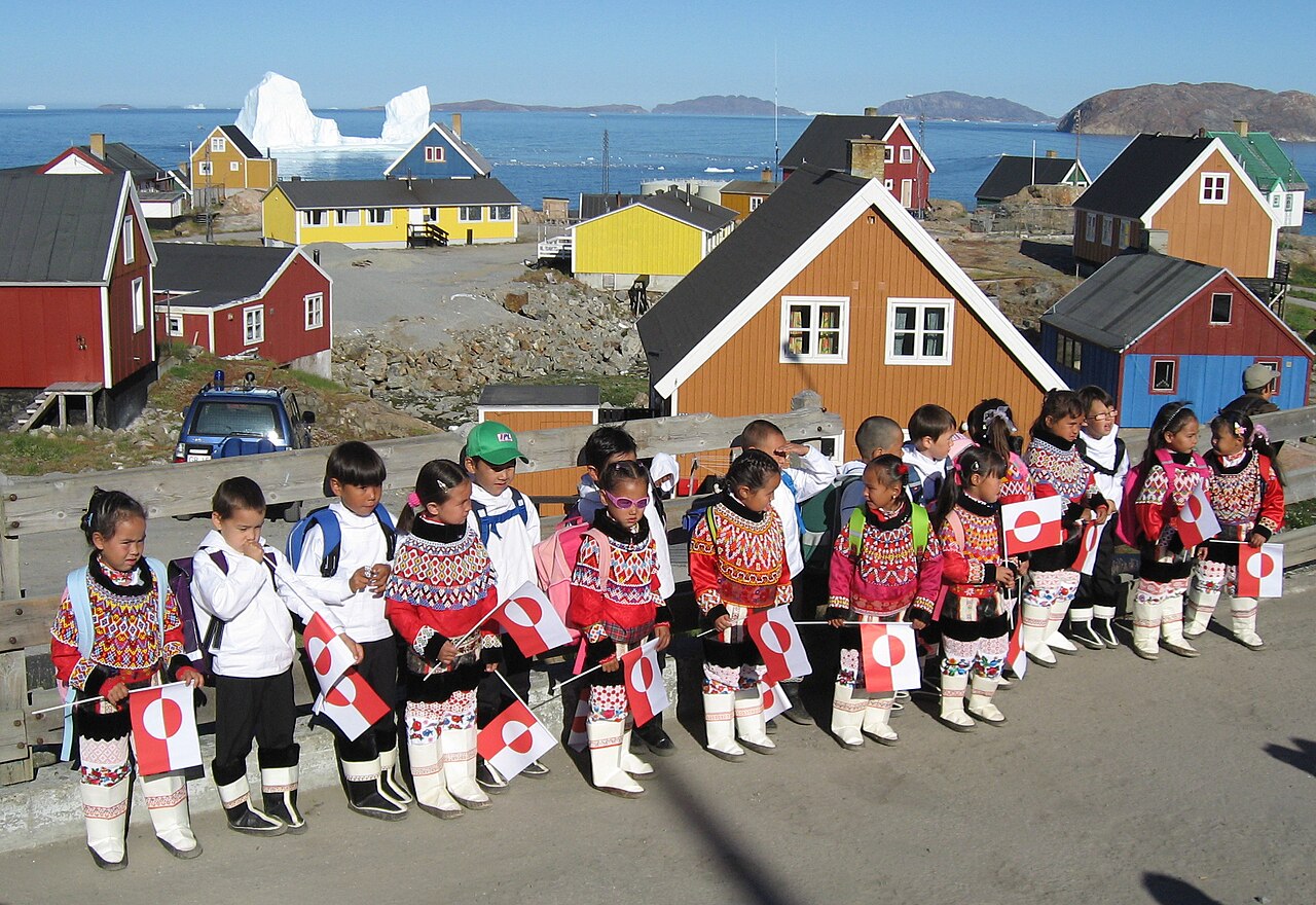 Upernavik first day in class 2007 08 14