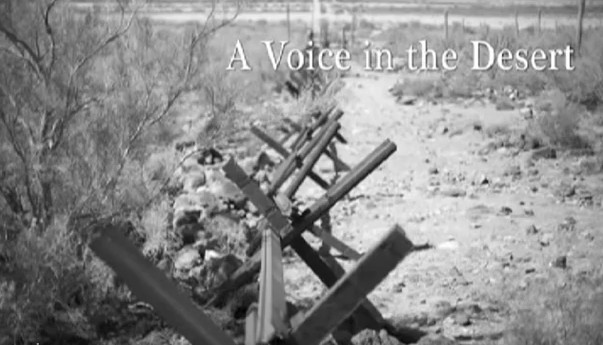 A voice in the desert