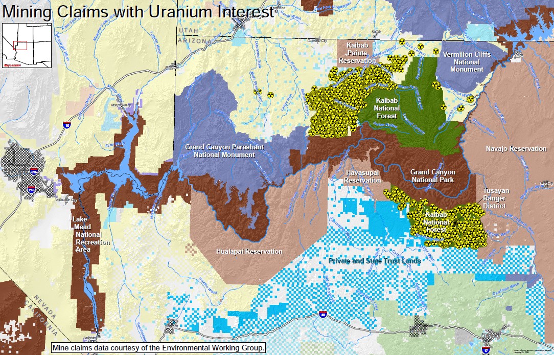 Grand canyon mining claims
