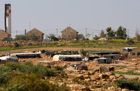 Hebron bedouin village