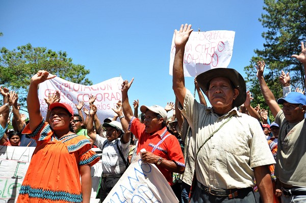 Ngobe protesters