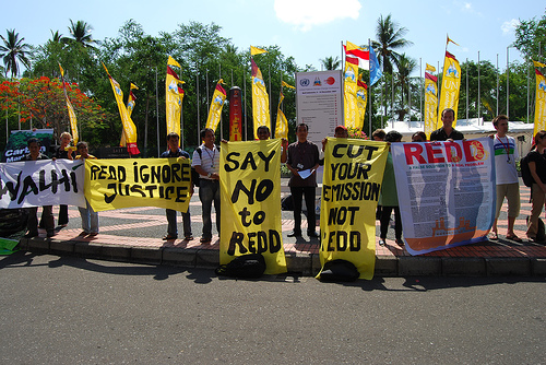 Redd protests